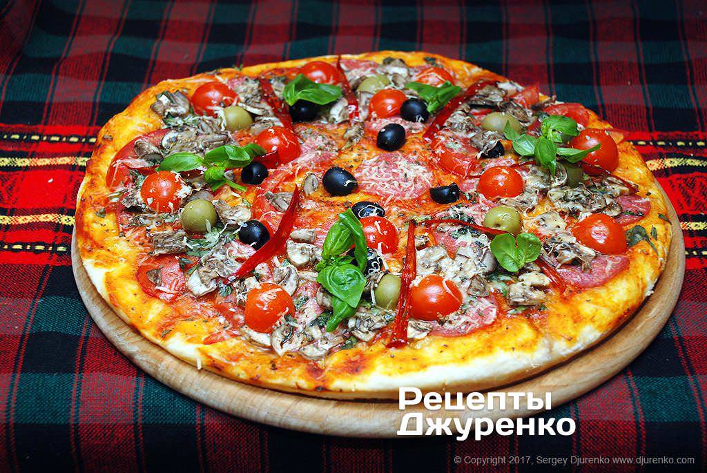 Пицца с баклажанами: классический рецепт