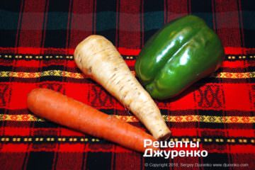 Овощи для гарнира.